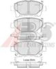 TOYOT 0446574020 Brake Pad Set, disc brake